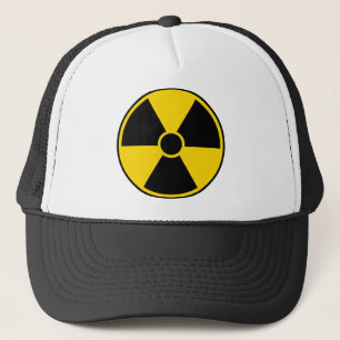 Radiation Hazard Sign Trucker Hat