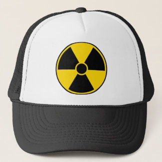 Radiation Hazard Sign Trucker Hat