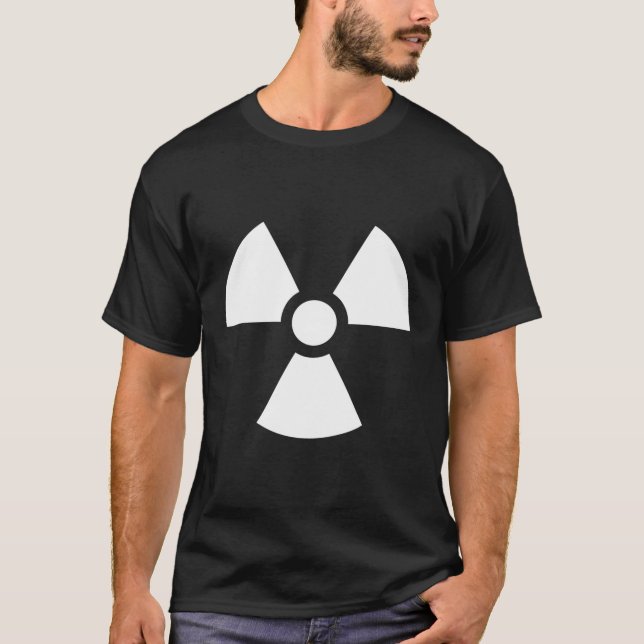 Radiation Hazard Symbol T-Shirt (Front)
