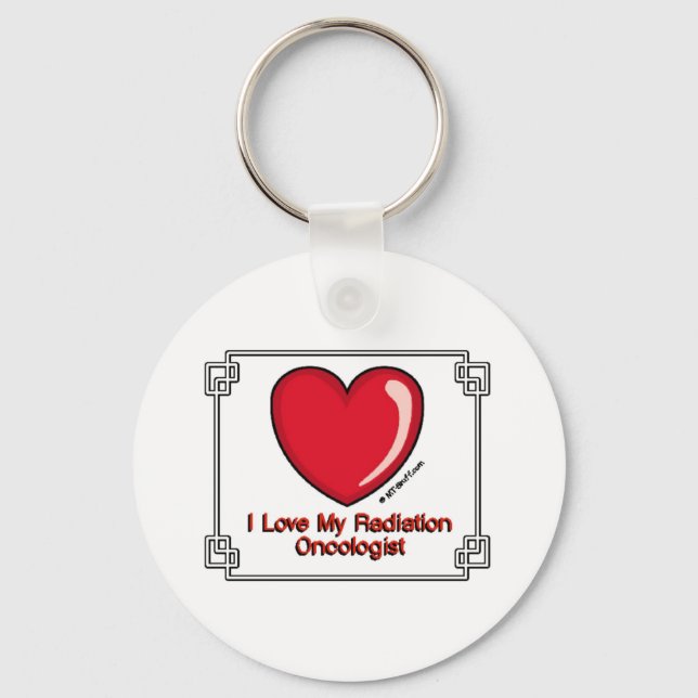 Radiation Oncologist Key Ring (Front)