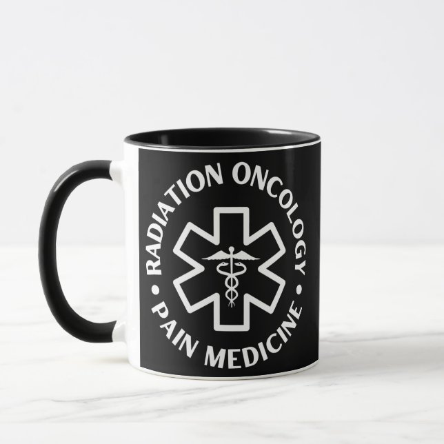Radiation oncology Pain medicine Doctor Nurse Mug (Left)