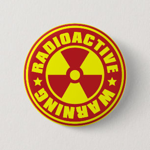 Radiation_S 6 Cm Round Badge