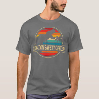 Radiation Safety Officer Dinosaur T-Shirt