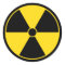 Radiation Symbol Sticker
