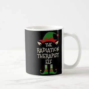 Radiation Therapist Elf Family Christmas Matching  Coffee Mug