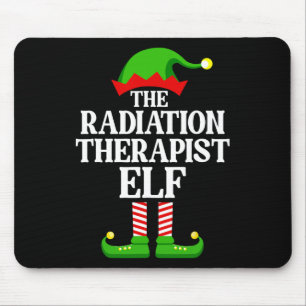 Radiation Therapist Elf Family Matching Group Chri Mouse Mat