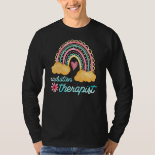 Radiation Therapist Radiology Rainbow Radiologist T-Shirt