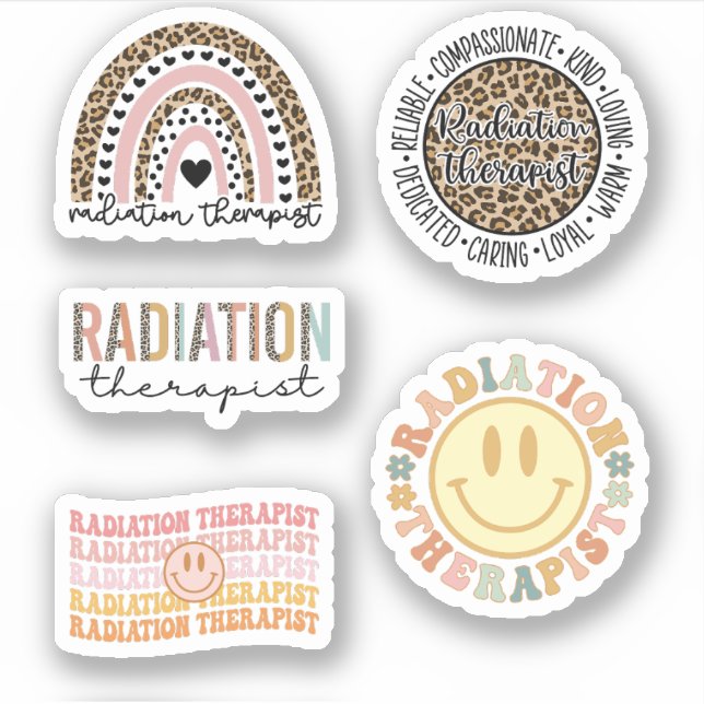 Radiation Therapy, Funny Radiation Therapist Pack (Front)