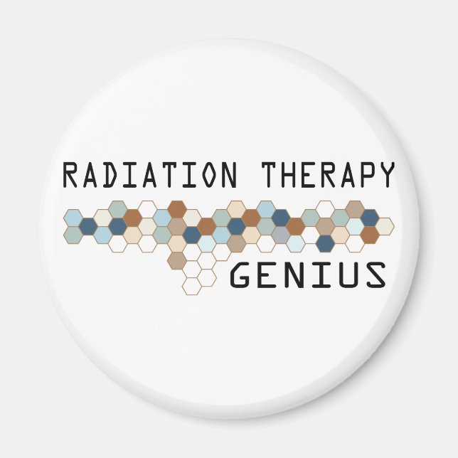 Radiation Therapy Genius Magnet (Front)