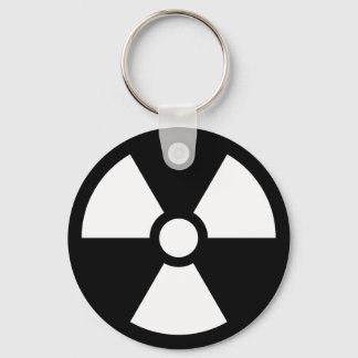 Radiation Trefoil Sign Symbol Warning Sign Symbol Key Ring