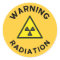 Radiation Warning Sticker