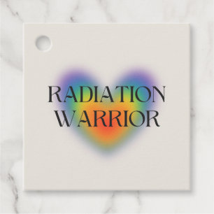 Radiation Warrior   Cancer Care Package Favour Tags