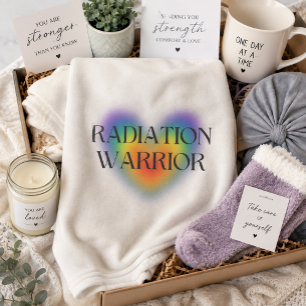 Radiation Warrior Cancer Care Package Fleece Blanket