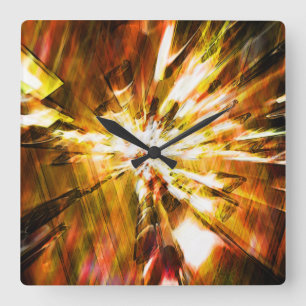 Radical Art 6 Wall Clock