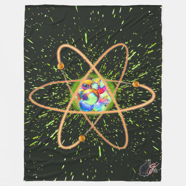 Radical Atomic Fleece Blanket (Front)