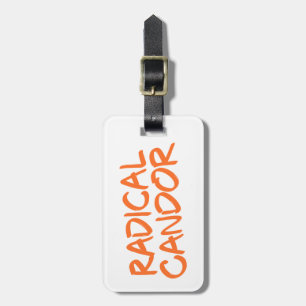 Radical Candour Luggage Tag