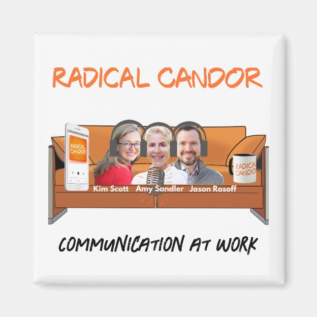 Radical Candour Podcast Magnets (Front)