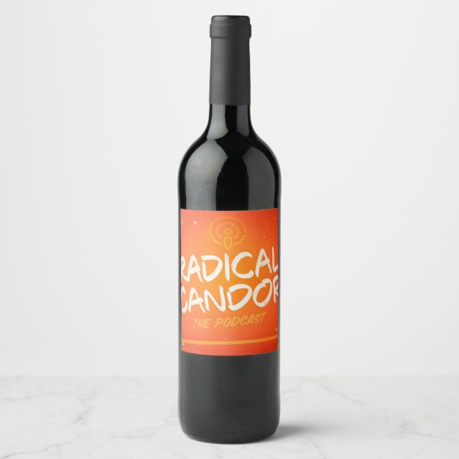 Radical Candour Podcast Wine Labels (Front)