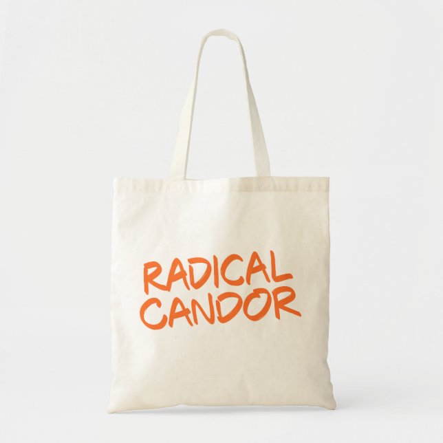 Radical Candour Tote Bag (Front)