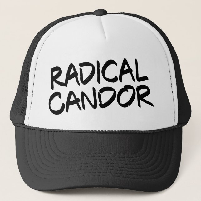 Radical Candour Trucker Hat (Front)