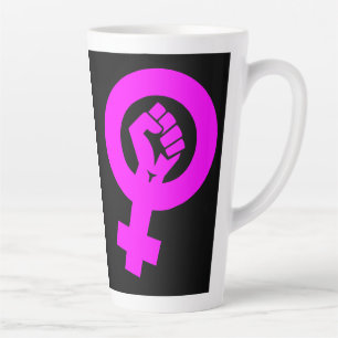 Radical Feminist Latte Mug
