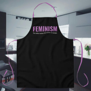 Radical Notion Apron – FEMINISM Statement Gear