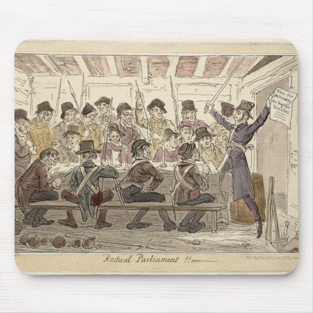 Radical Parliament !!' Mouse Mat (Front)