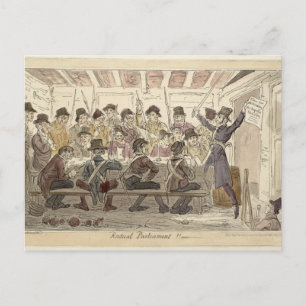 Radical Parliament !!' Postcard