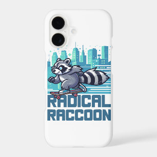 Radical Racoon Urban Skateboarder