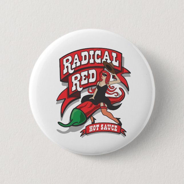 Radical Red Pin (Front)