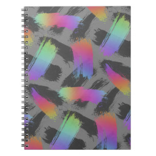 radical retro rainbow : notebook