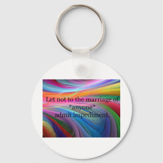 Radical Shakespeare Key Ring