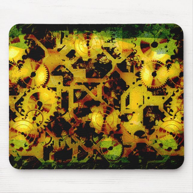 Radical Steampunk 1 Mousepad (Front)