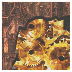 Radical Steampunk 7 Custom Fabric