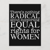 Radical Woman Quote on Women's Rights Feminist