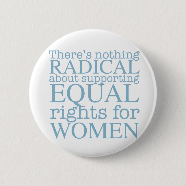 Radical Women 6 Cm Round Badge (Front)