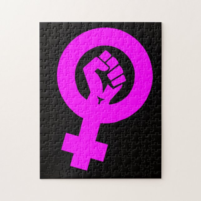 Radicall Feminist Jigsaw Puzzle (Vertical)