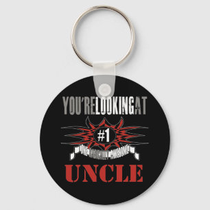 Radically Awesome Uncle Key Ring