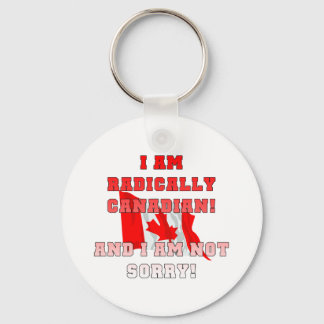 Radically Canadain Key Ring