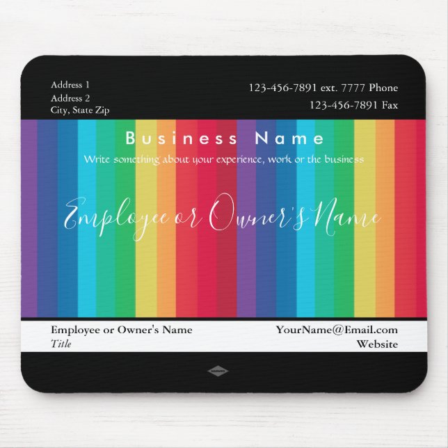 Radient Colour Gift Promo Mousepad (Front)