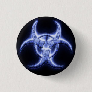 Radio-Active 3 Cm Round Badge