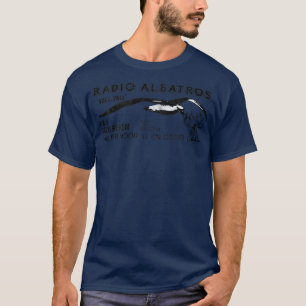 Radio Albatros Netherlands Defunct 80s Radio Stati T-Shirt