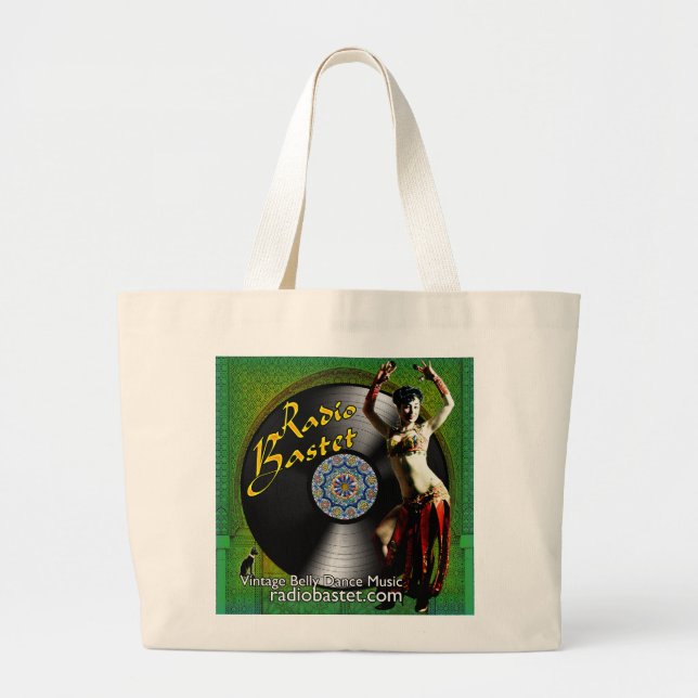 Radio Bastet Tote Bag (Front)