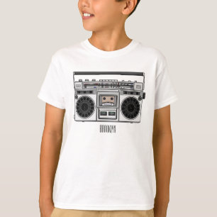 Radio cartoon illustration  T-Shirt