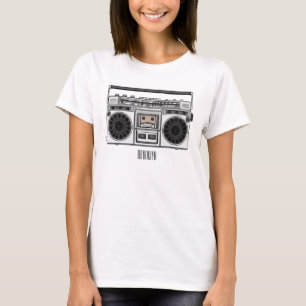 Radio cartoon illustration  T-Shirt