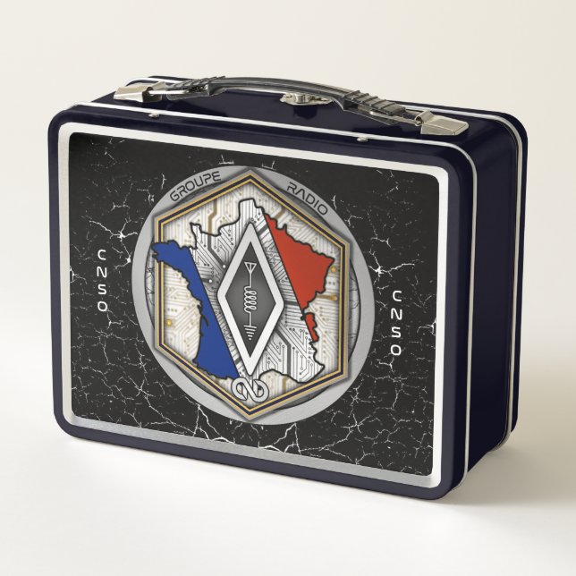 RADIO CASE 2025 METAL LUNCH BOX (Back)