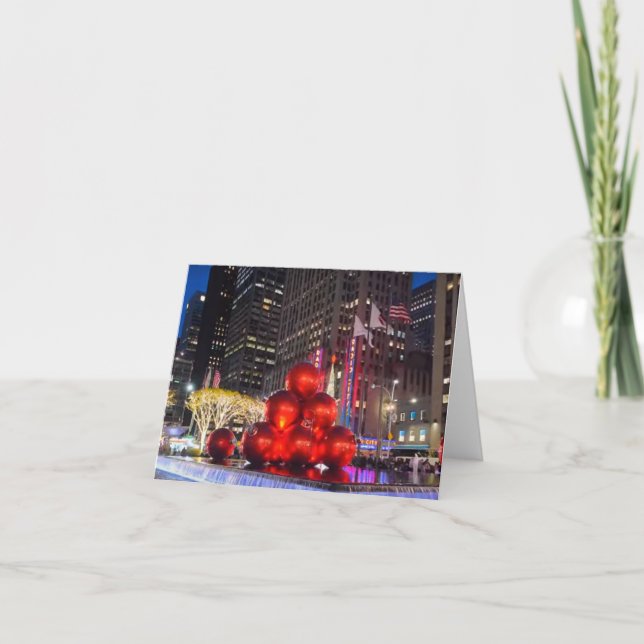 Radio City Christmas Time Card (Front)