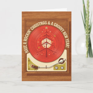 Radio Dial Cosy Christmas Card
