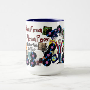 Radio disc-jockey Ken “The Merson Person” mug. Mug