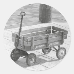 Radio Flyer Wagon Sticker